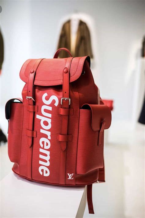 lv supreme duffle bag replica|false supreme x lv backpack.